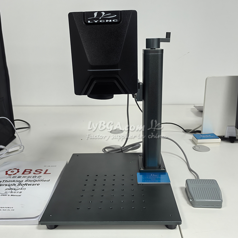 Fiber Laser Marking Machine 30W - Láser de fibra 20W móvil/control de