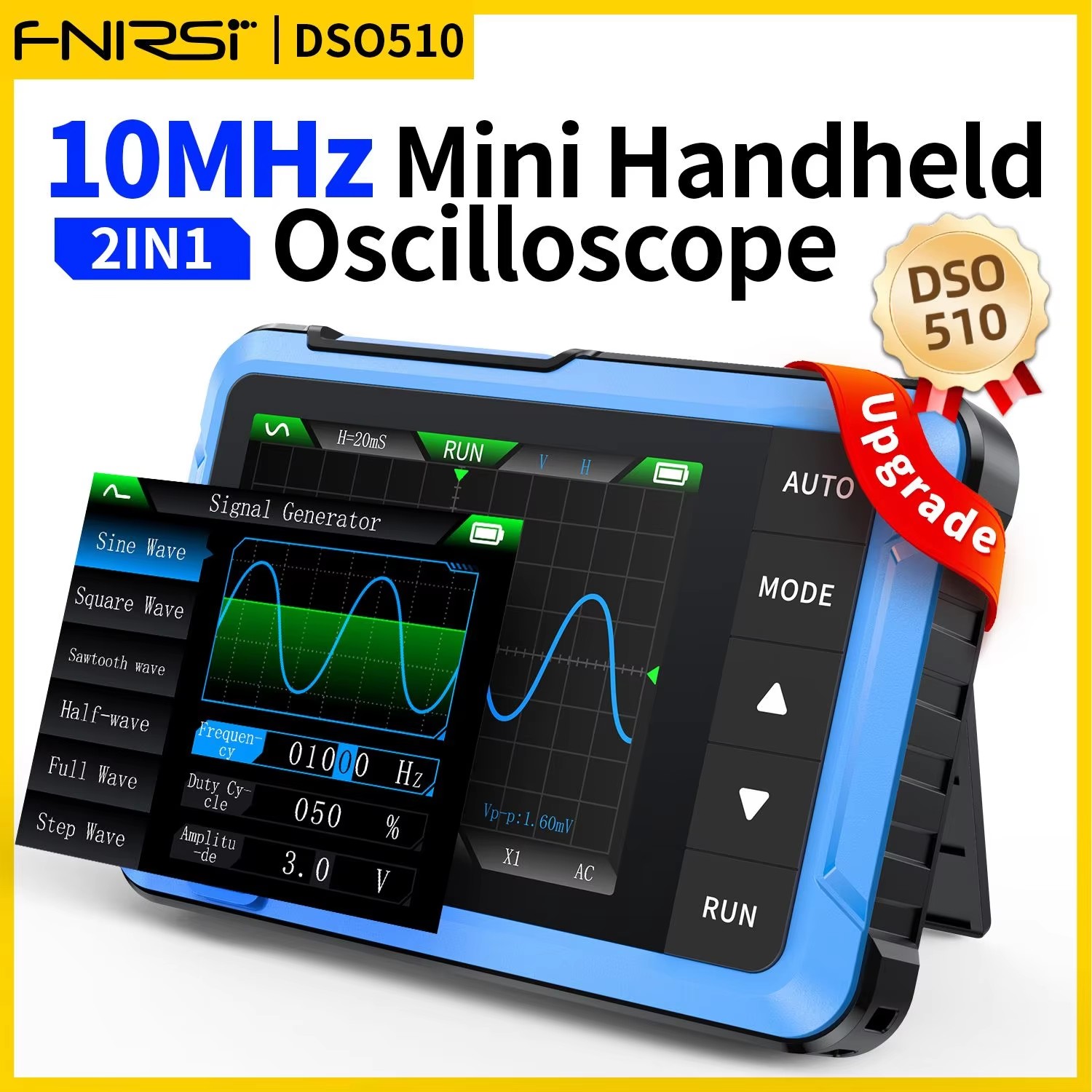 Fnirsi Digital Oscilloscope Handheld - FNIRSI nuevo DSO510 DSO152 DSO153 Mini