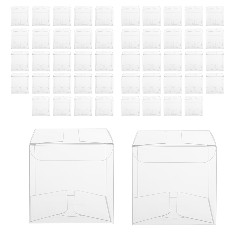 50 Cajas de Plástico Transpare - Packaging reseña y precio