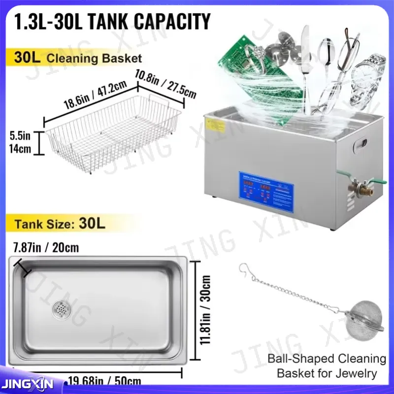 Limpiador Ultrasónico Digital  - Ultrasonic Cleaner 30L Industrial reseña y precio