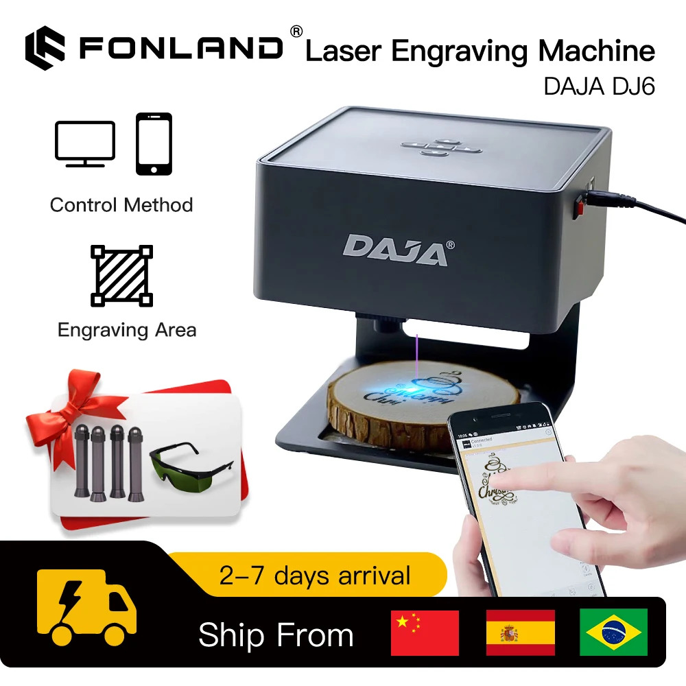 Grabador láser DAJA CNC DIY DJ - Fiber Laser Marking Machine 30W reseña y precio
