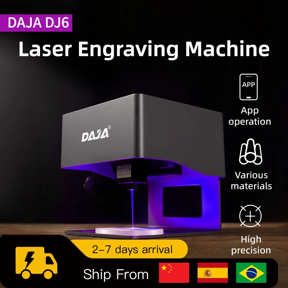 Grabador láser DAJA CNC DIY DJ - Fiber Laser Marking Machine 30W reseña y precio