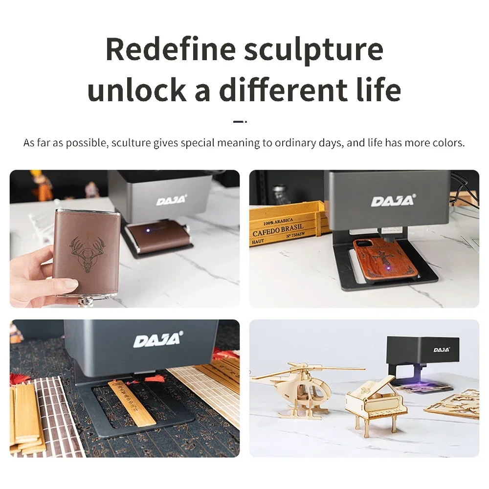 Grabador láser DAJA CNC DIY DJ - Fiber Laser Marking Machine 30W reseña y precio
