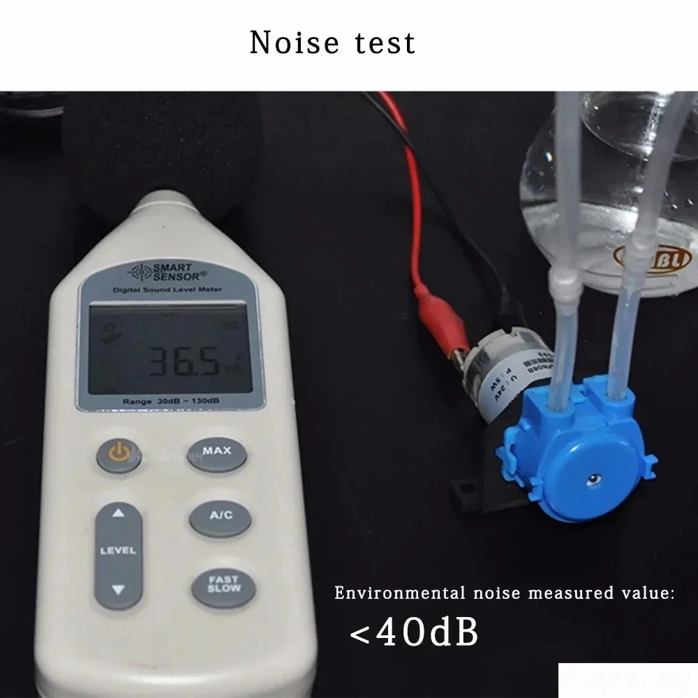 Bomba dosificadora DC 12V 24V, - Mini Peristaltic Pump 12V reseña y precio