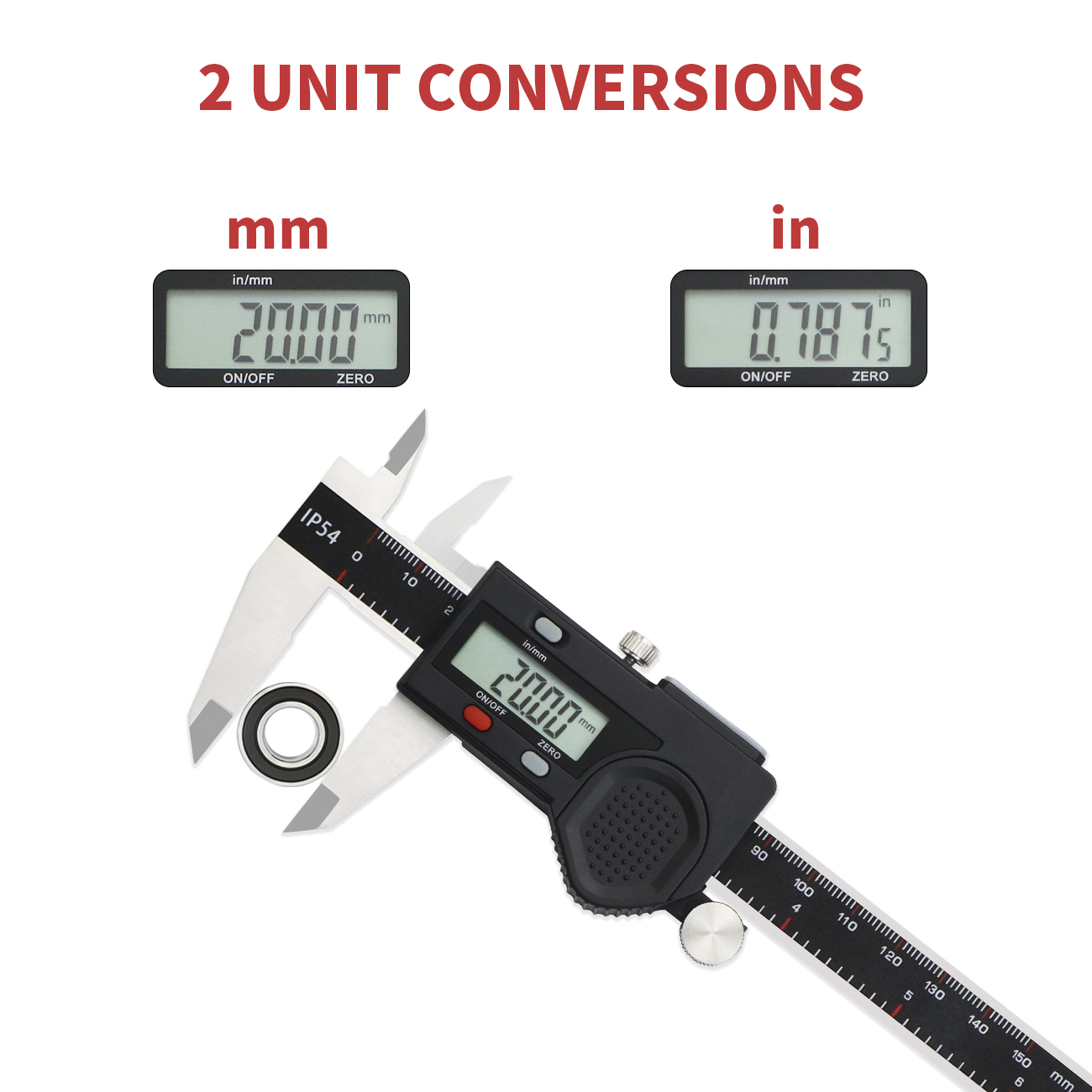 Calibrador Vernier Electrónico - Digital Caliper 150Mm Stainless Steel reseña y precio