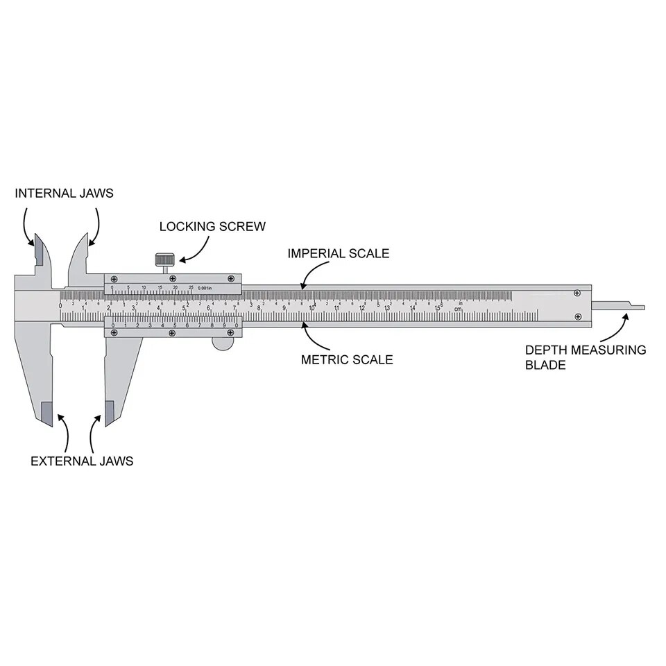 Calibrador Vernier de acero in - Digital Caliper 150Mm Stainless Steel reseña y precio