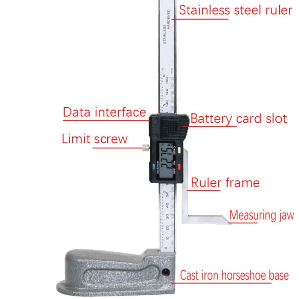 Medidor de altura Digital de 0 - Digital Caliper 150Mm Stainless Steel reseña y precio